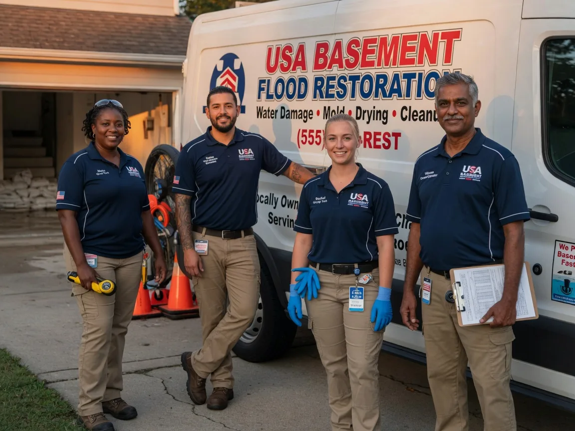 Basement Flood Cleanup company in Harrisonville, PA